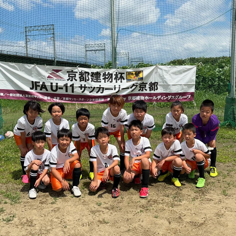 ジュニアチームの選手集合写真
